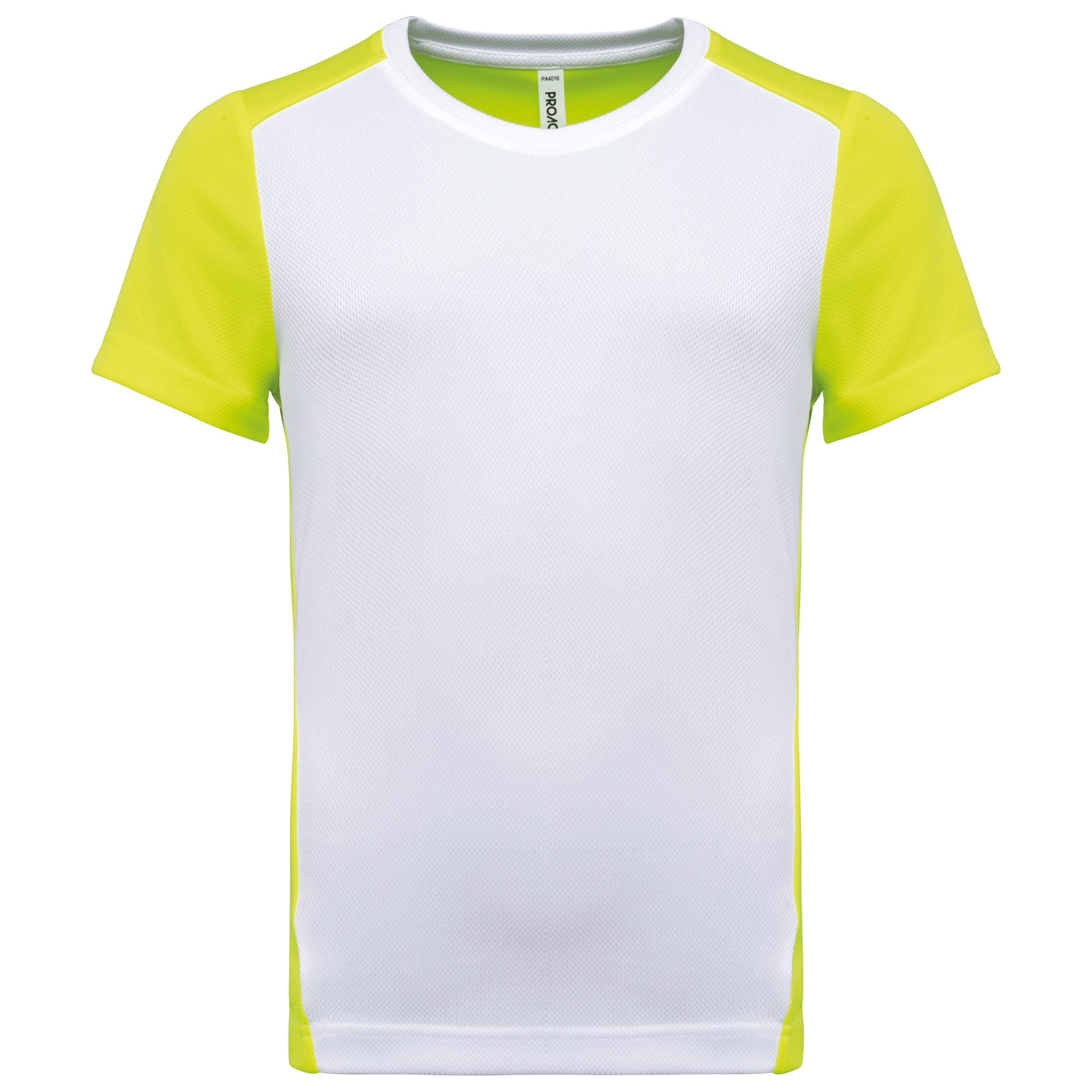 White / Fluorescent Yellow