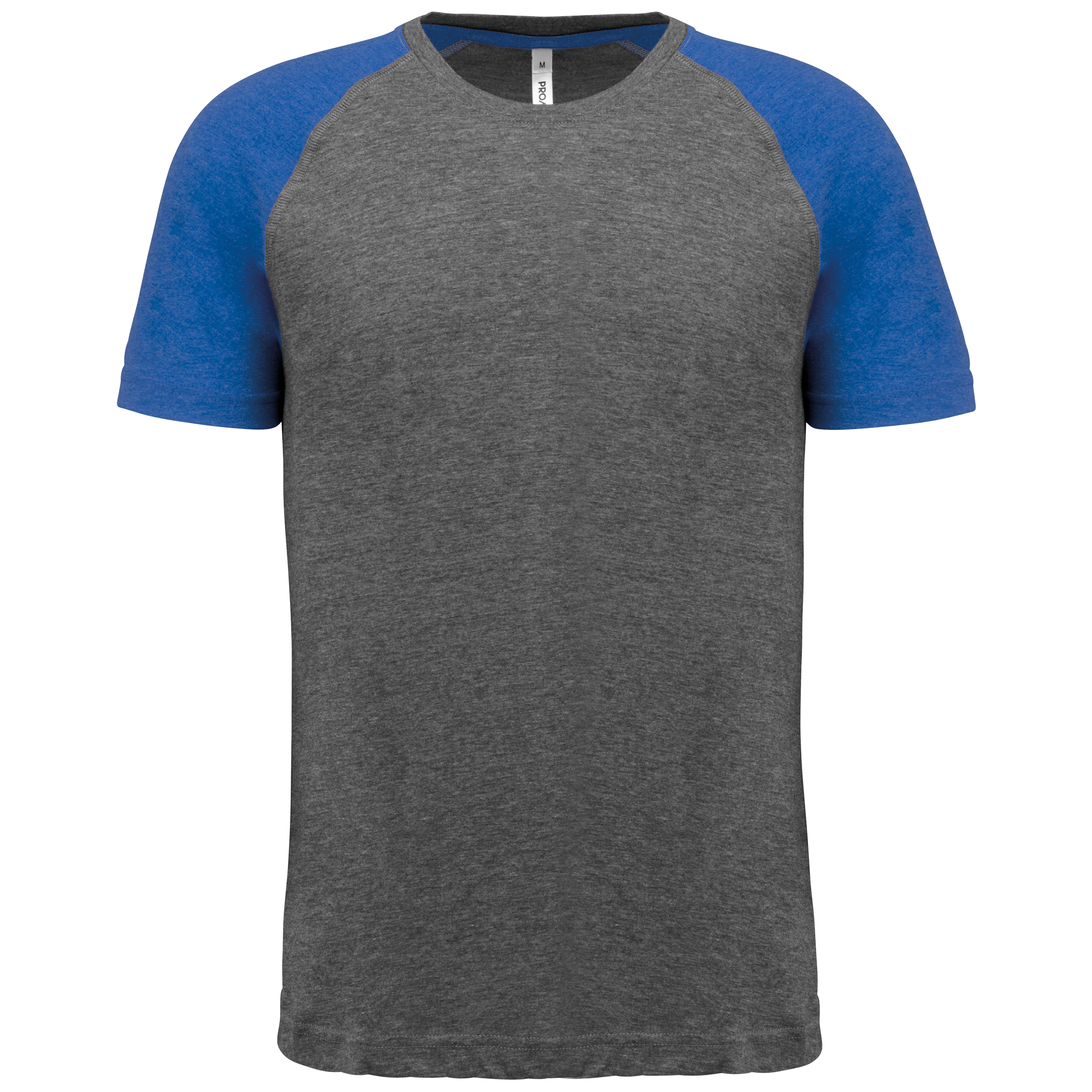 Grey Heather / Sporty Royal Blue Heather
