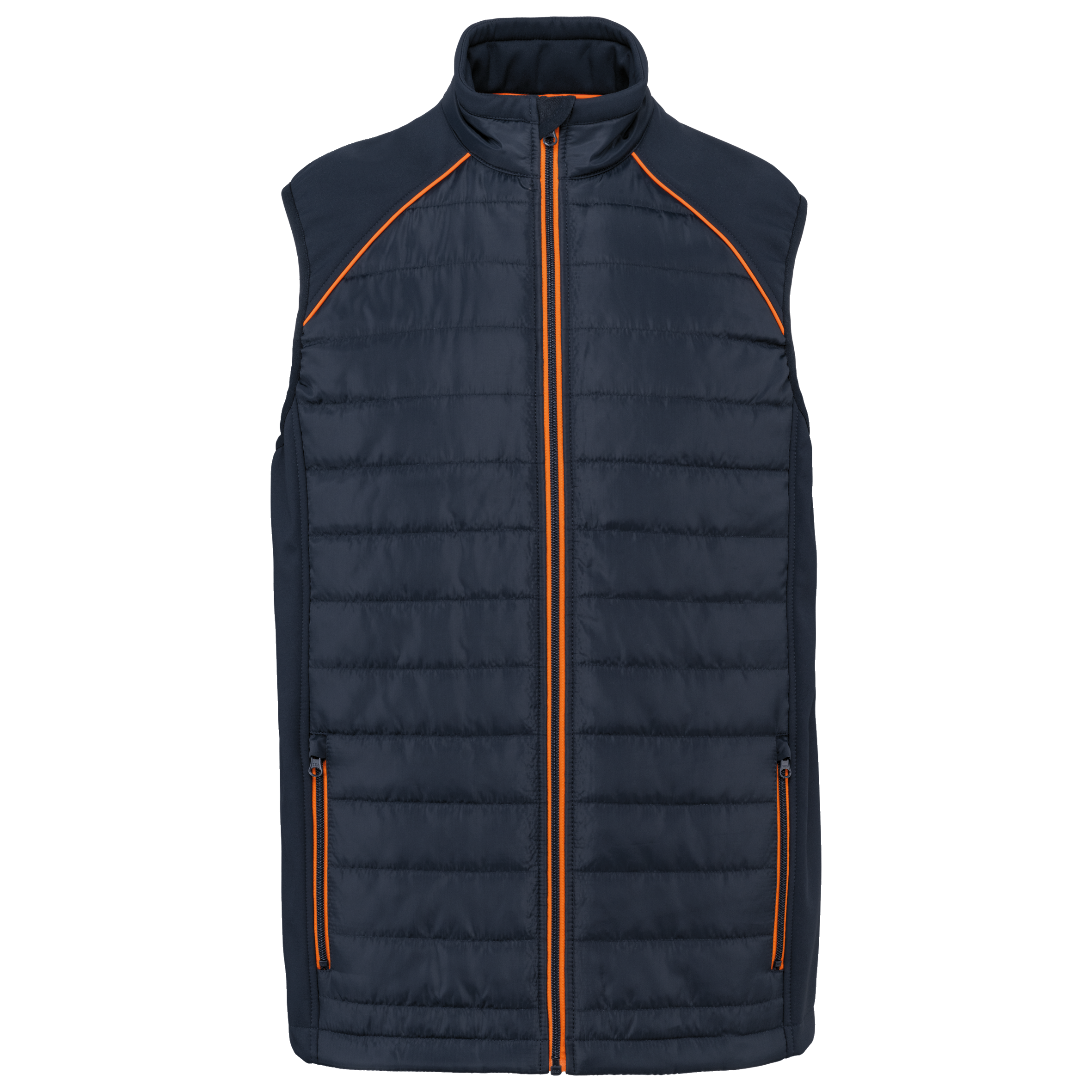 Navy / Fluorescent Orange