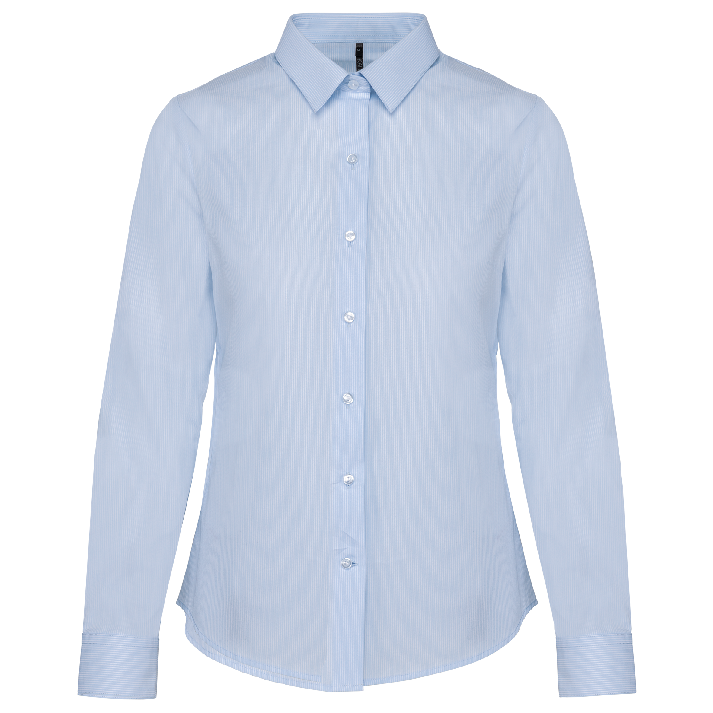 Striped Pale Blue / White