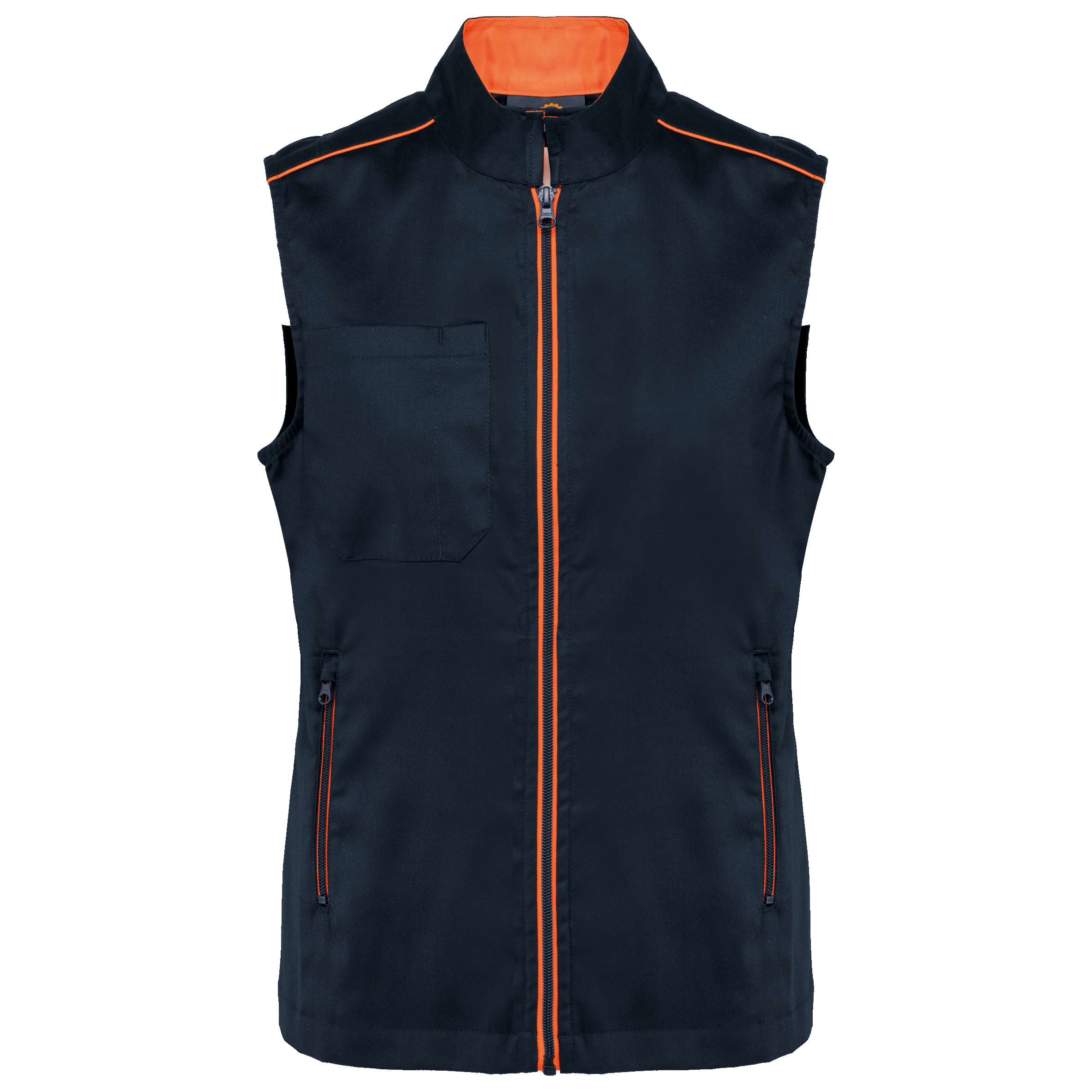 Navy / Fluorescent Orange