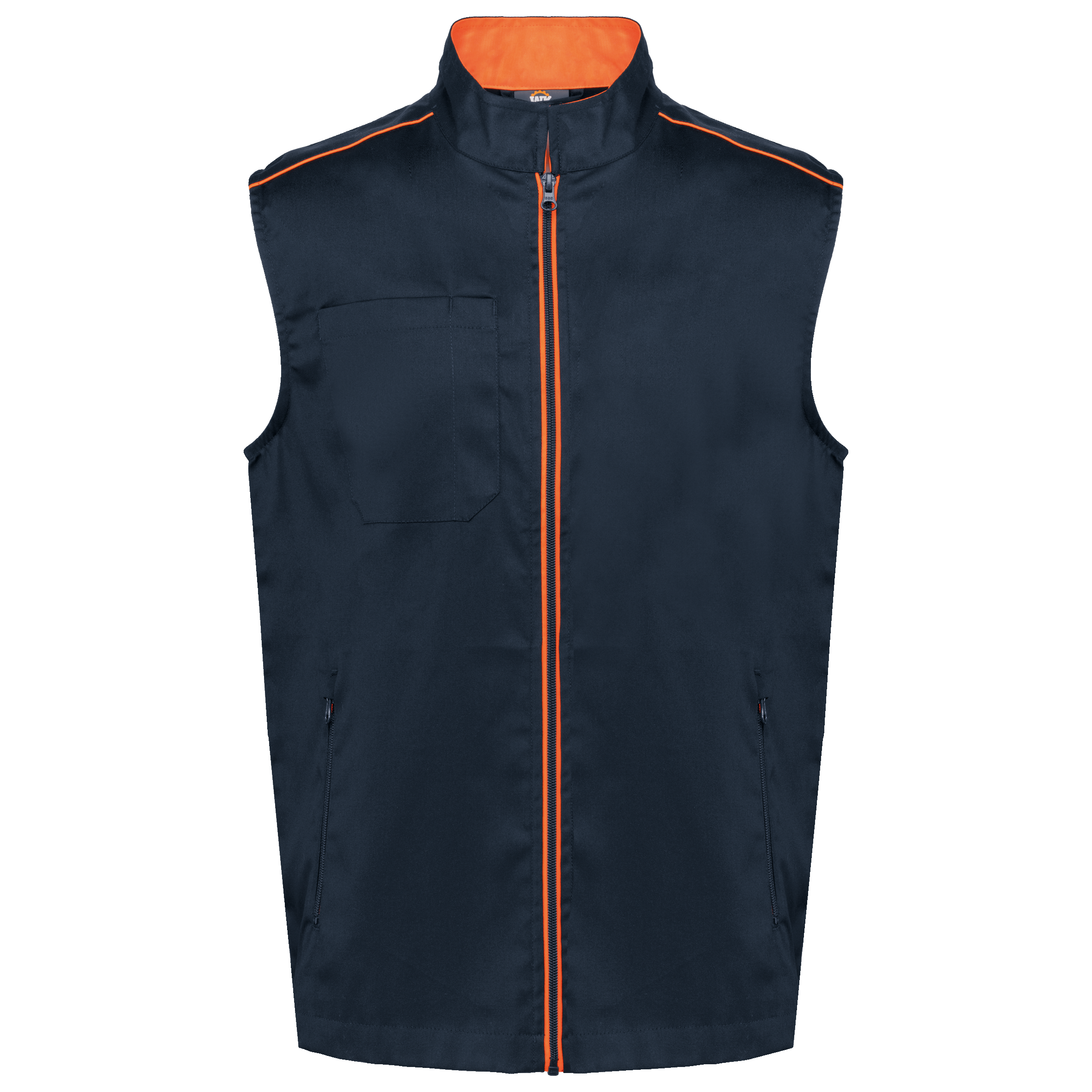 Navy / Fluorescent Orange