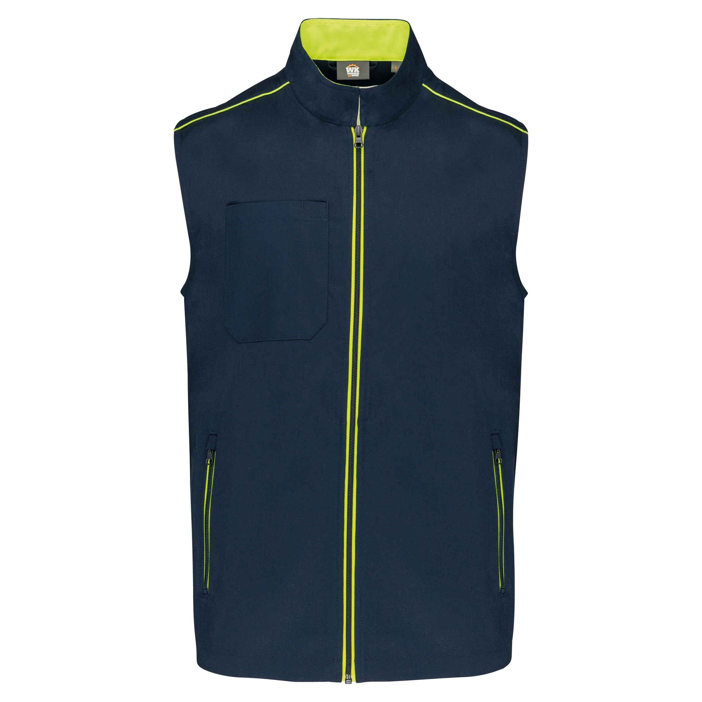 Navy / Fluorescent Yellow