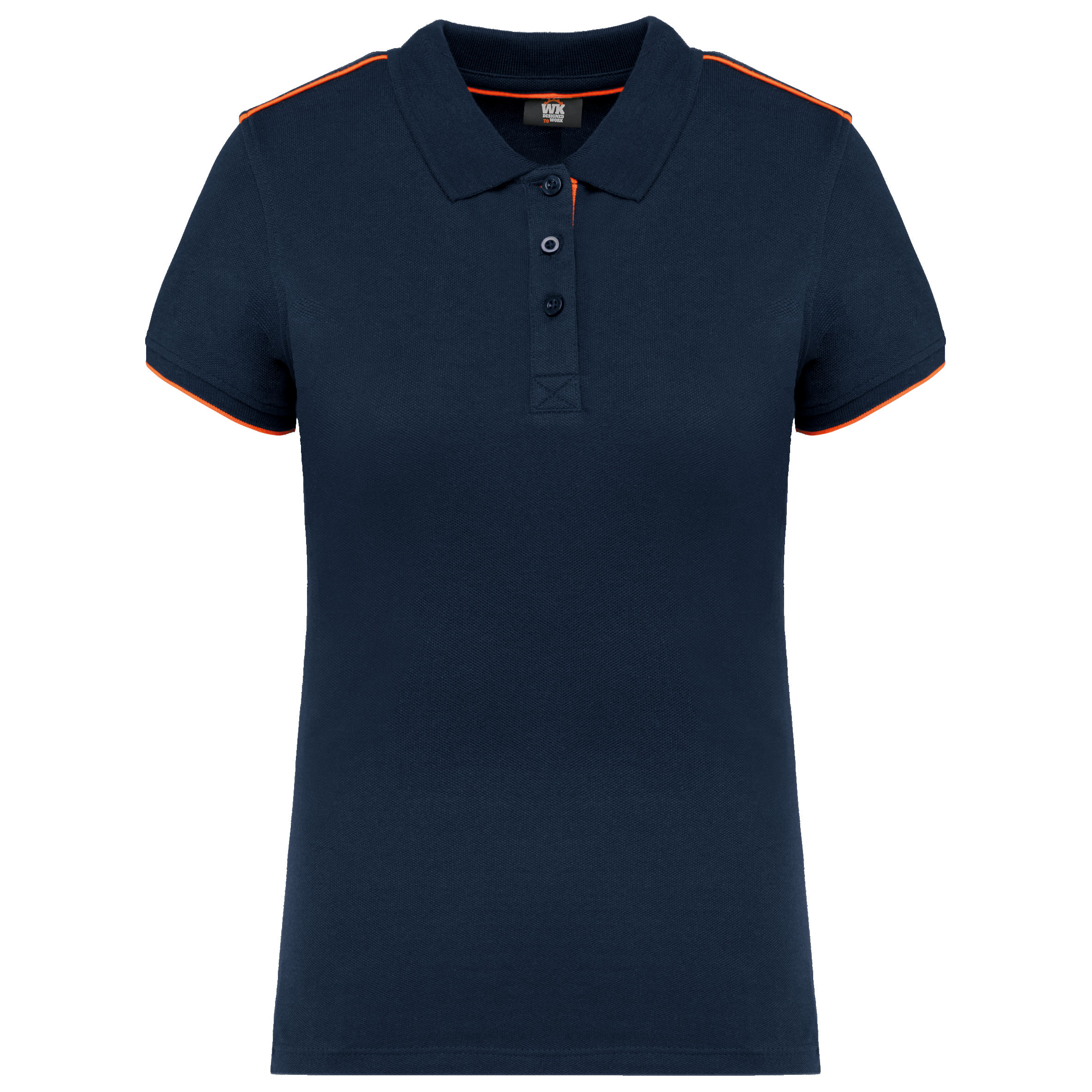 Navy / Fluorescent Orange