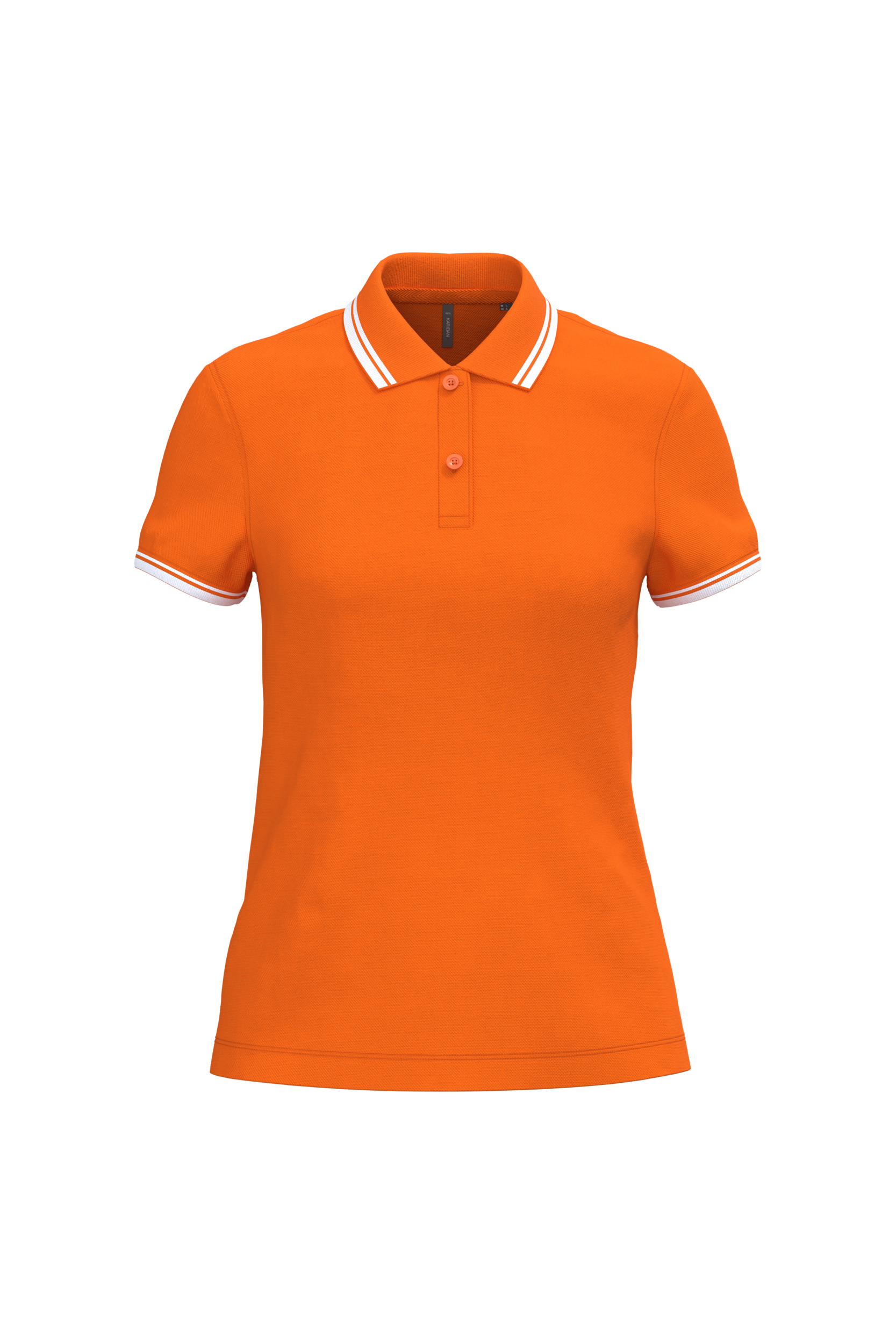 Orange / White