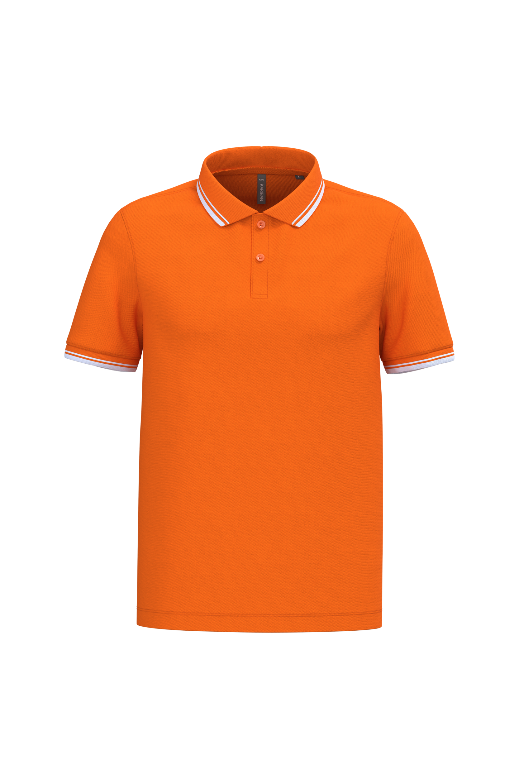 Orange / White