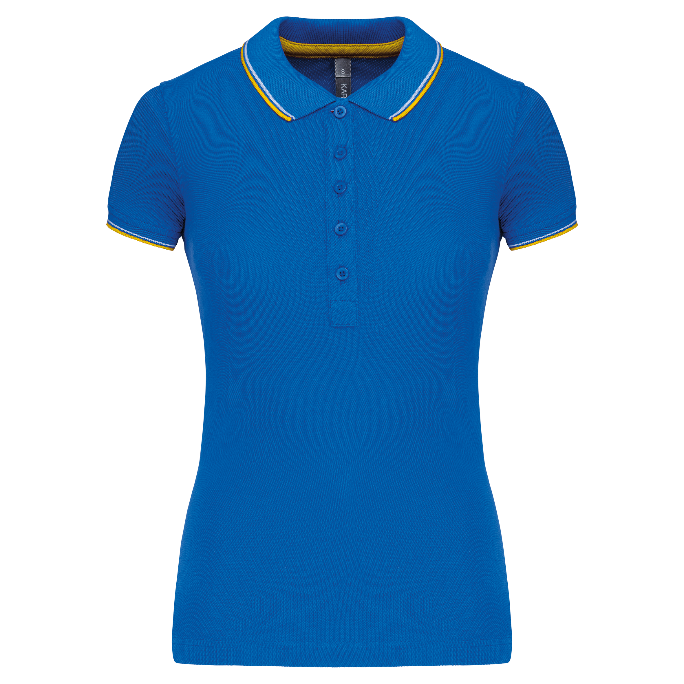 Light royal blue/Yellow/White