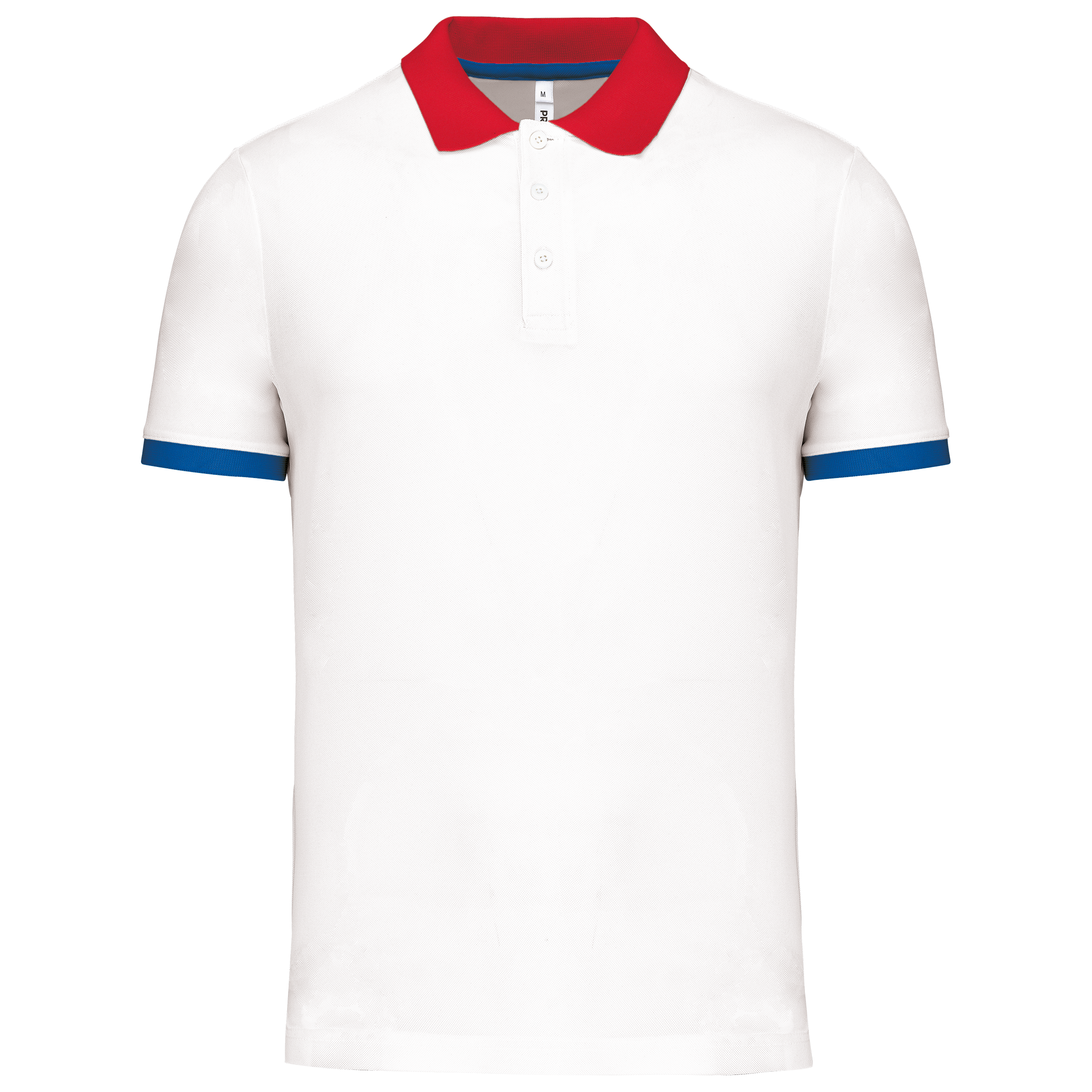 White / Red / Sporty Royal Blue