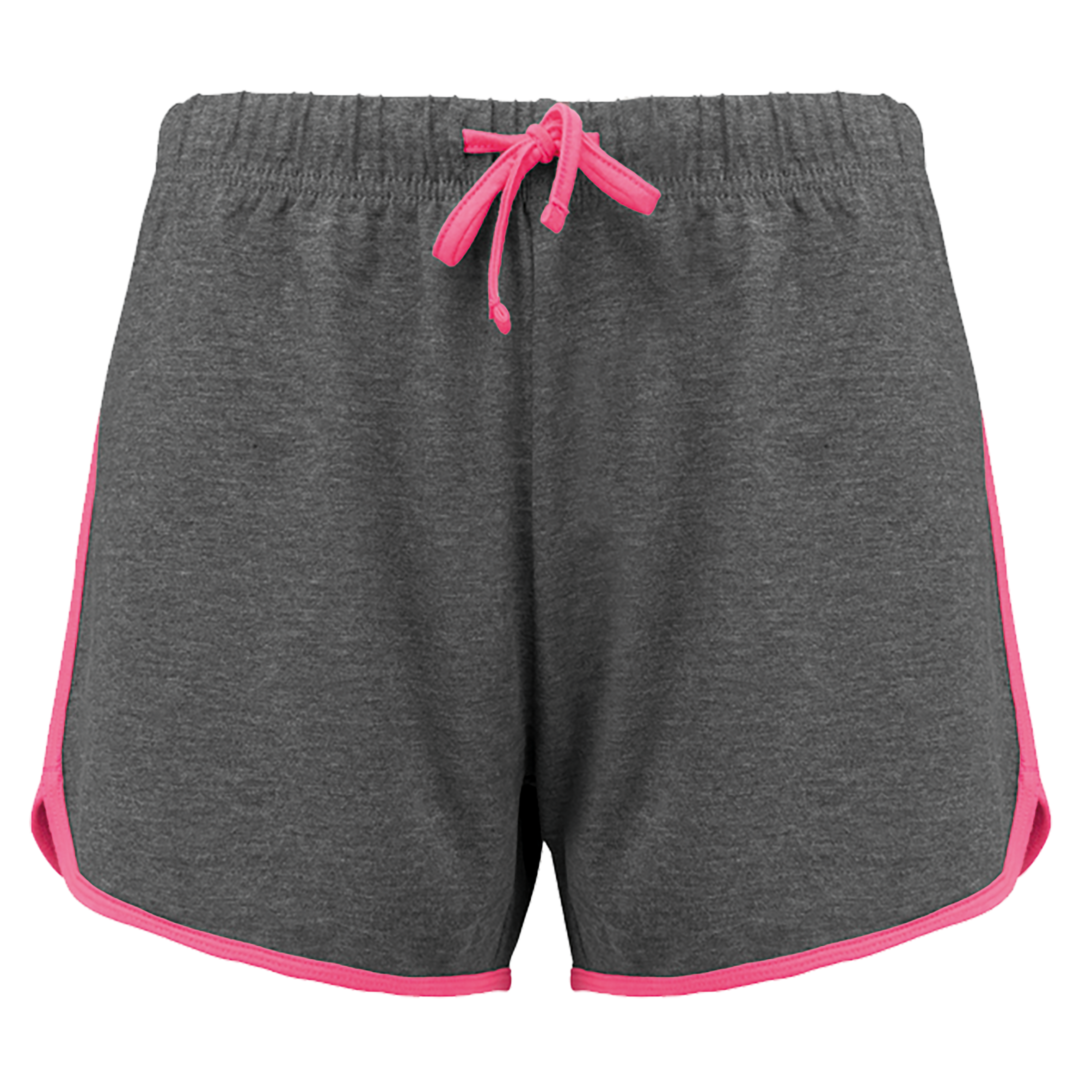 Grey Heather / Fluo Pink