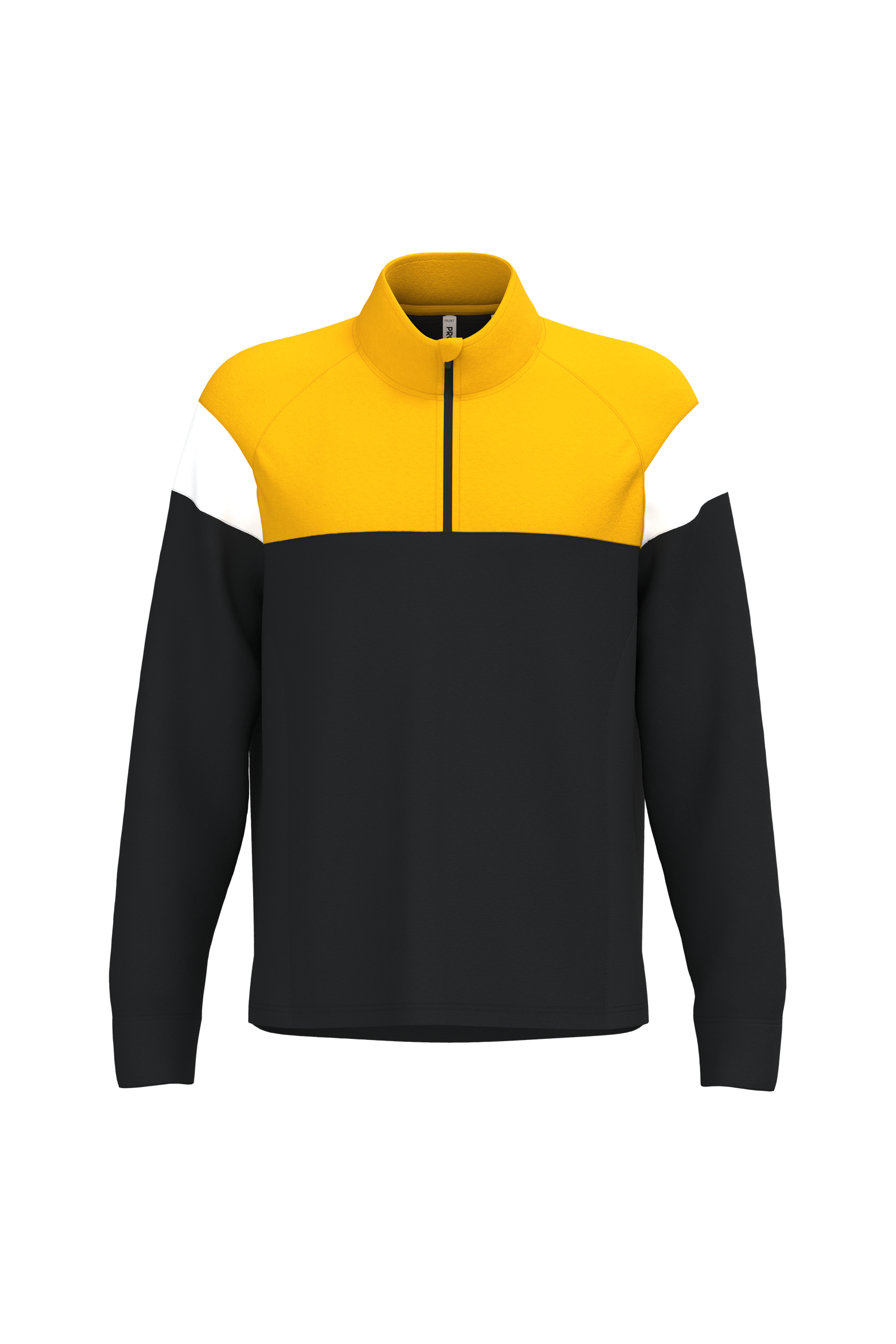 Black / Sporty Yellow