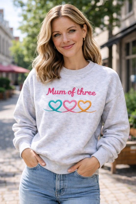 pull brodé pour femme