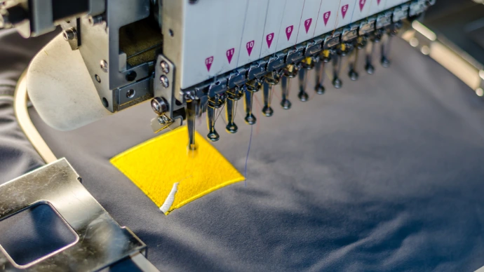 Zone maximale de broderie