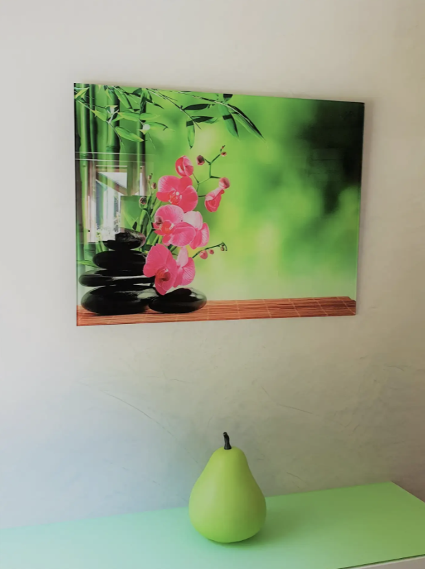 Cadre en verre original
