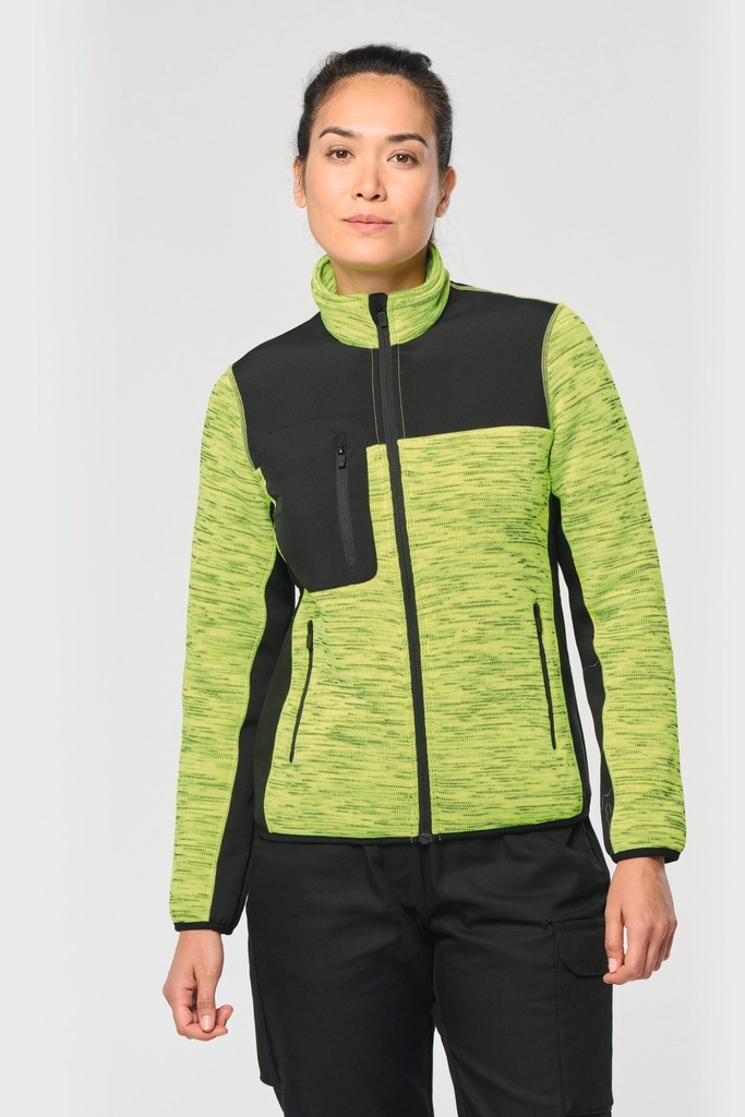 Veste recyclée en polytricot femme (XS)
