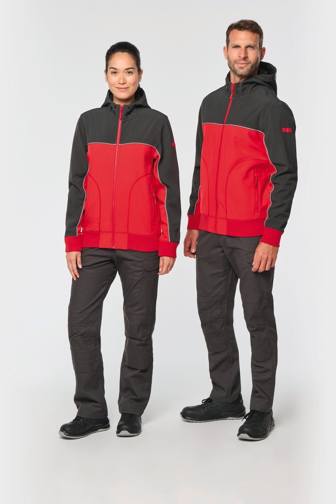 Veste softshell 3 couches BIONIC-FINISH® ECO unisexe (XS)