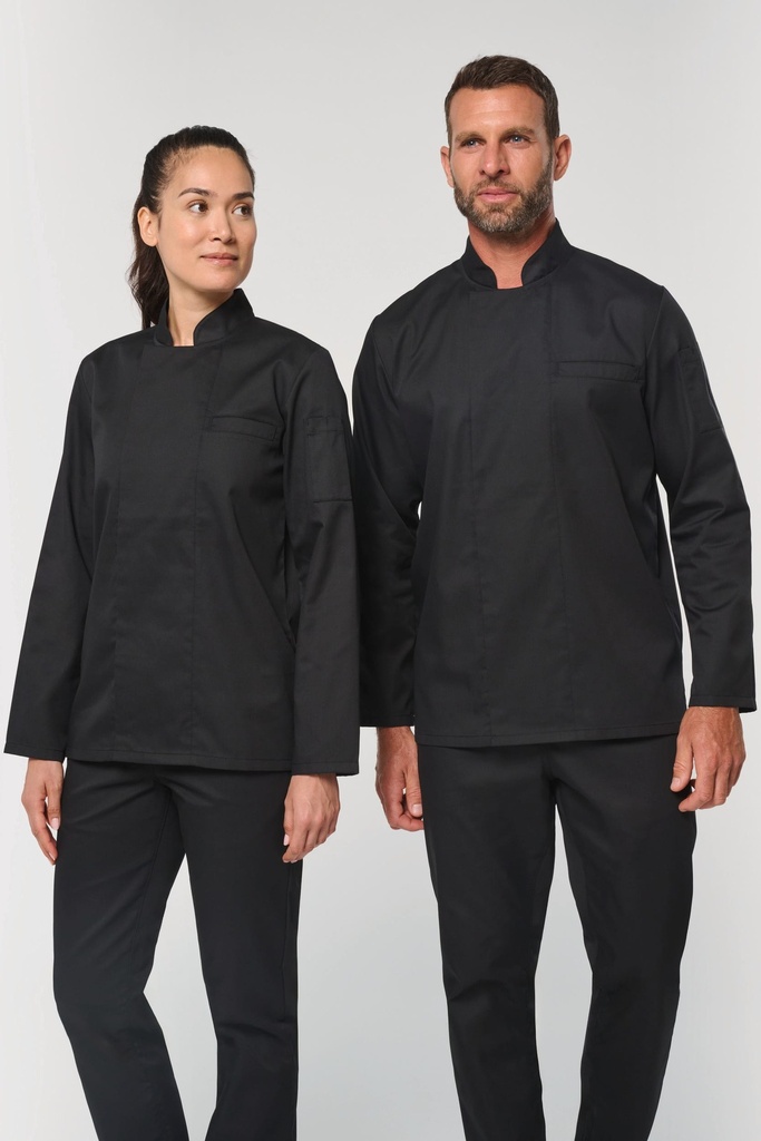 Veste de cuisine écoresponsable manches longues unisexe (XXS)
