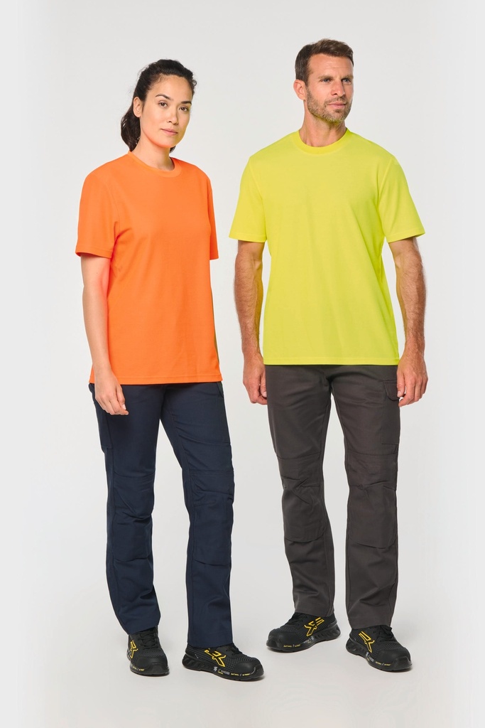 T-shirt unisexe écoresponsable coton/polyester (XS)
