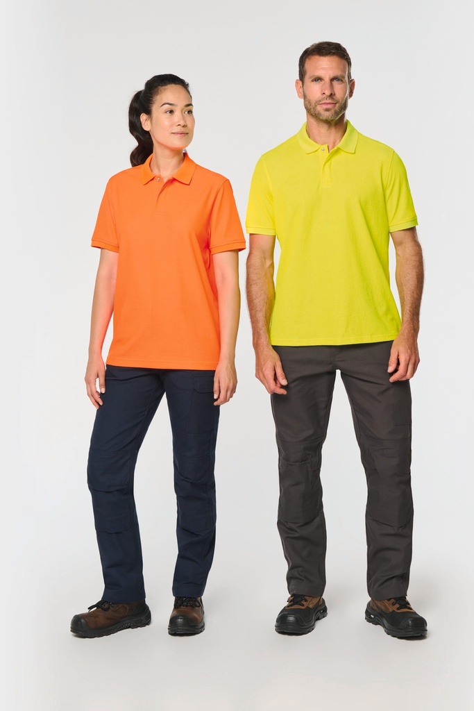 Polo unisexe écoresponsable coton/polyester (XS)