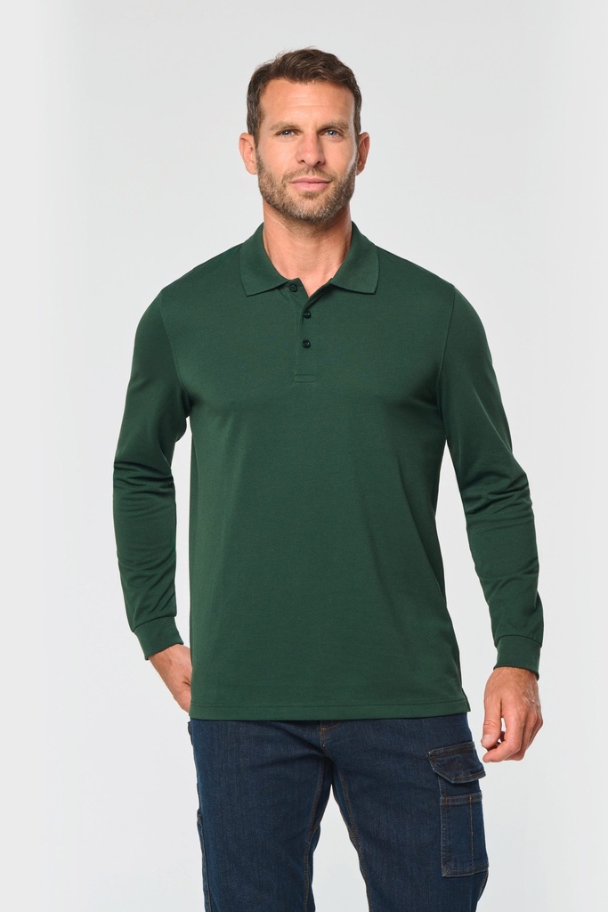 Polo manches longues homme (S)