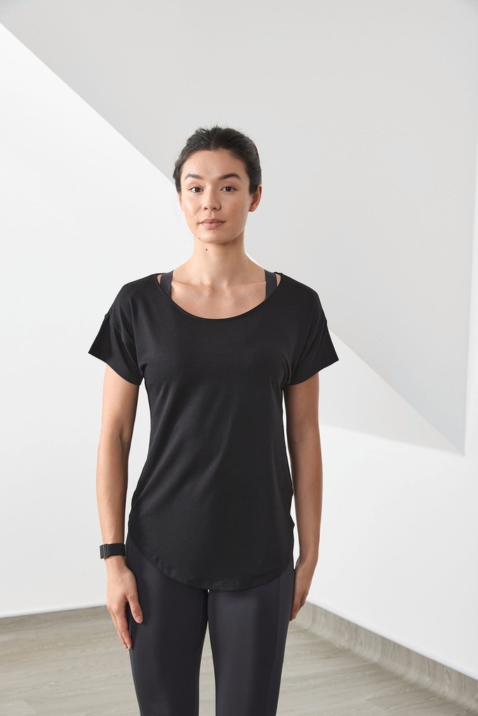 [TL527] T-shirt scoop neck femme (M)