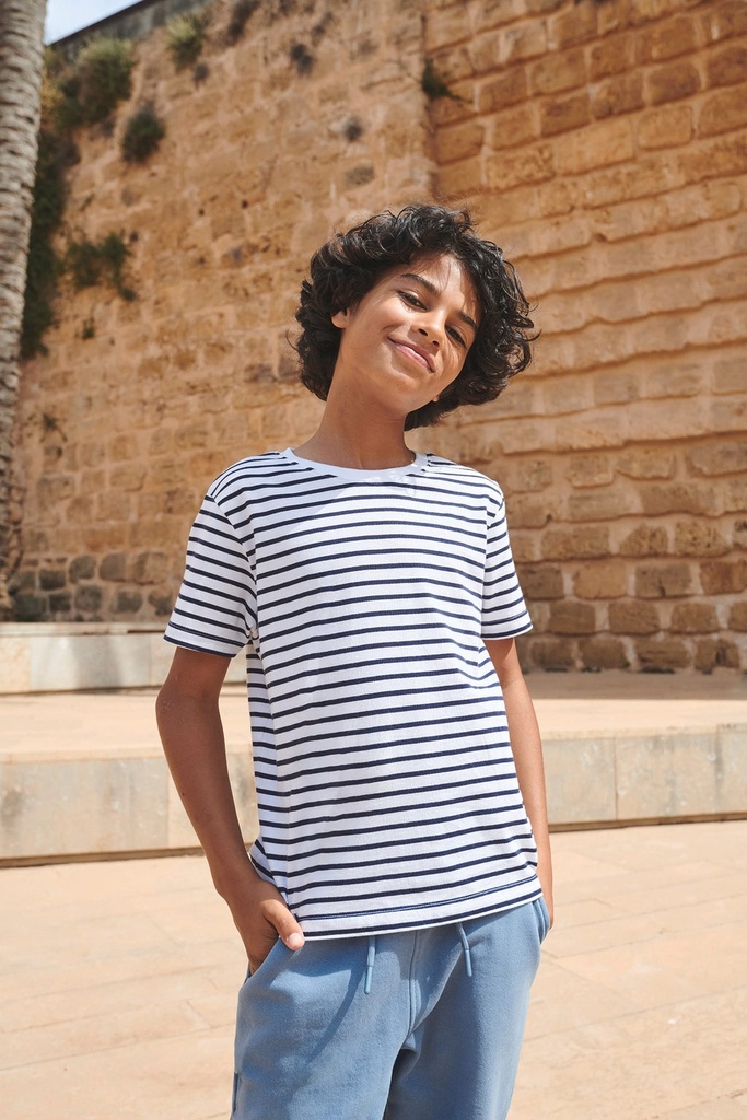 T-shirt rayé enfant (11/12 ans)