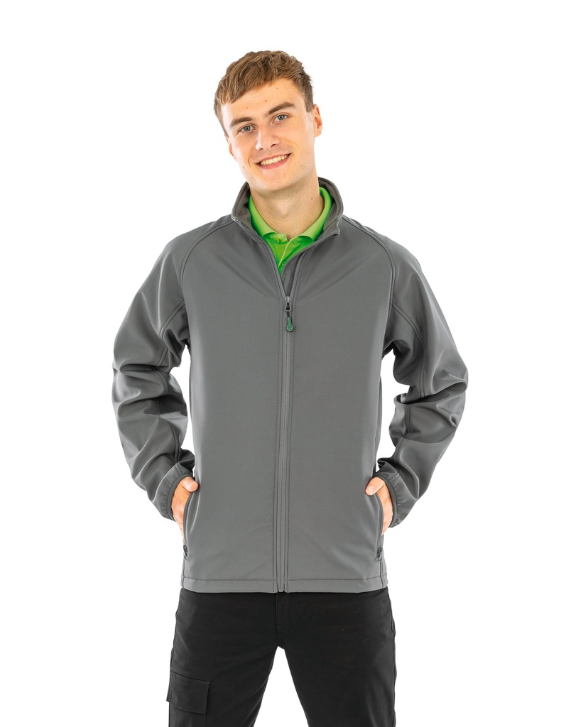 Veste softshell homme recyclée (S)