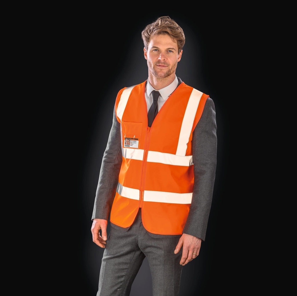 Gilet de sécurité zippé (S/M)