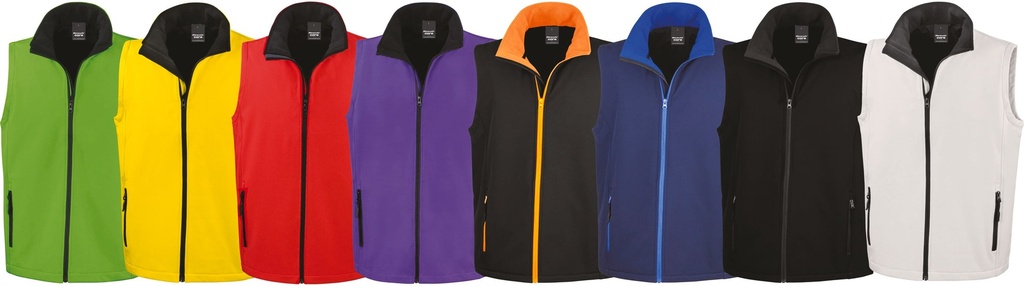 Bodywarmer Softshell Homme Printable (S)