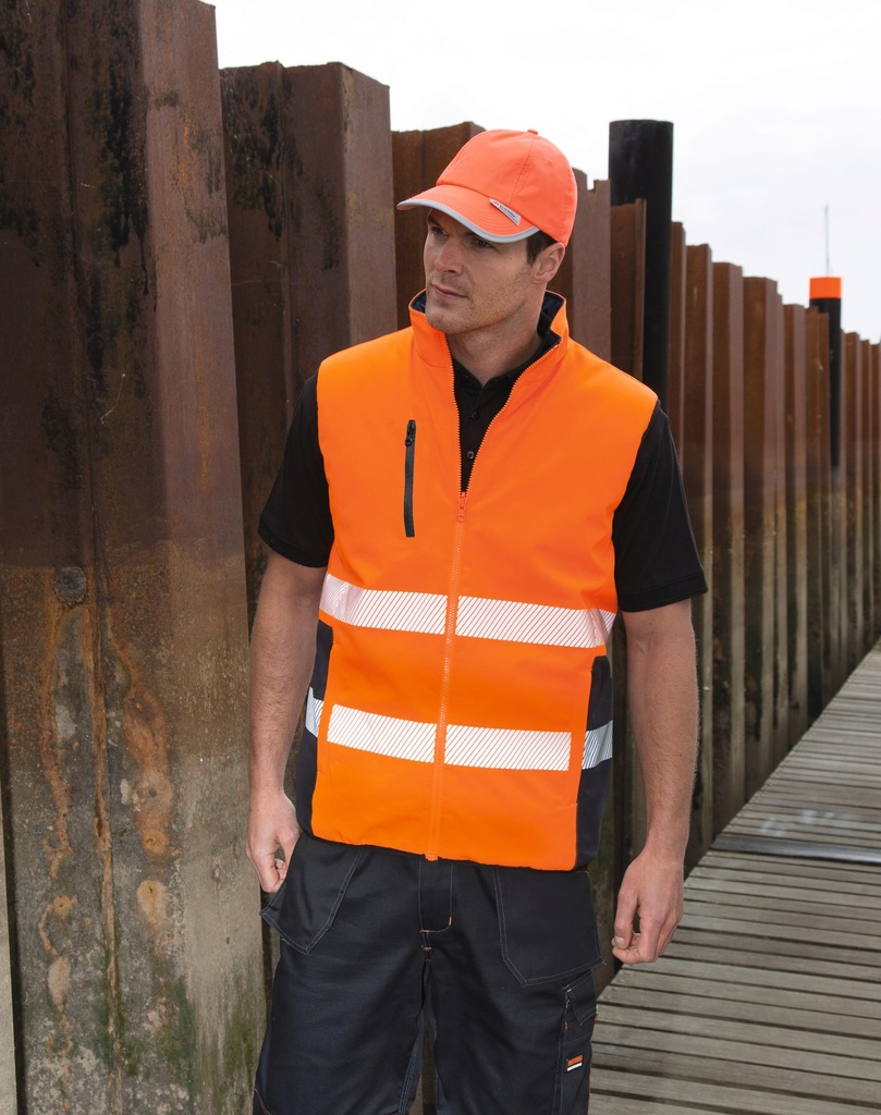 Bodywarmer de sécurité réversible (S)