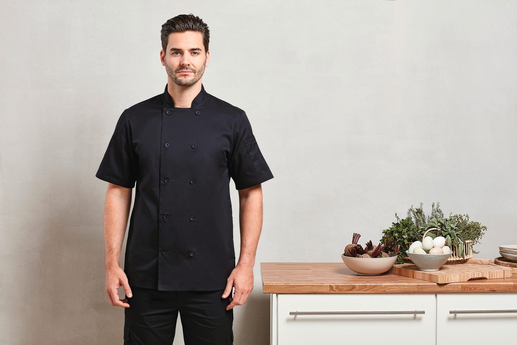 Veste de cuisine manches courtes (XS)