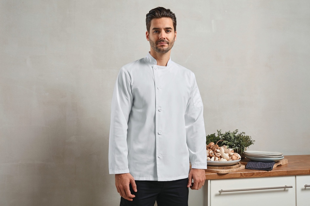 Veste chef cuisinier manches longues "Essential" (XS)