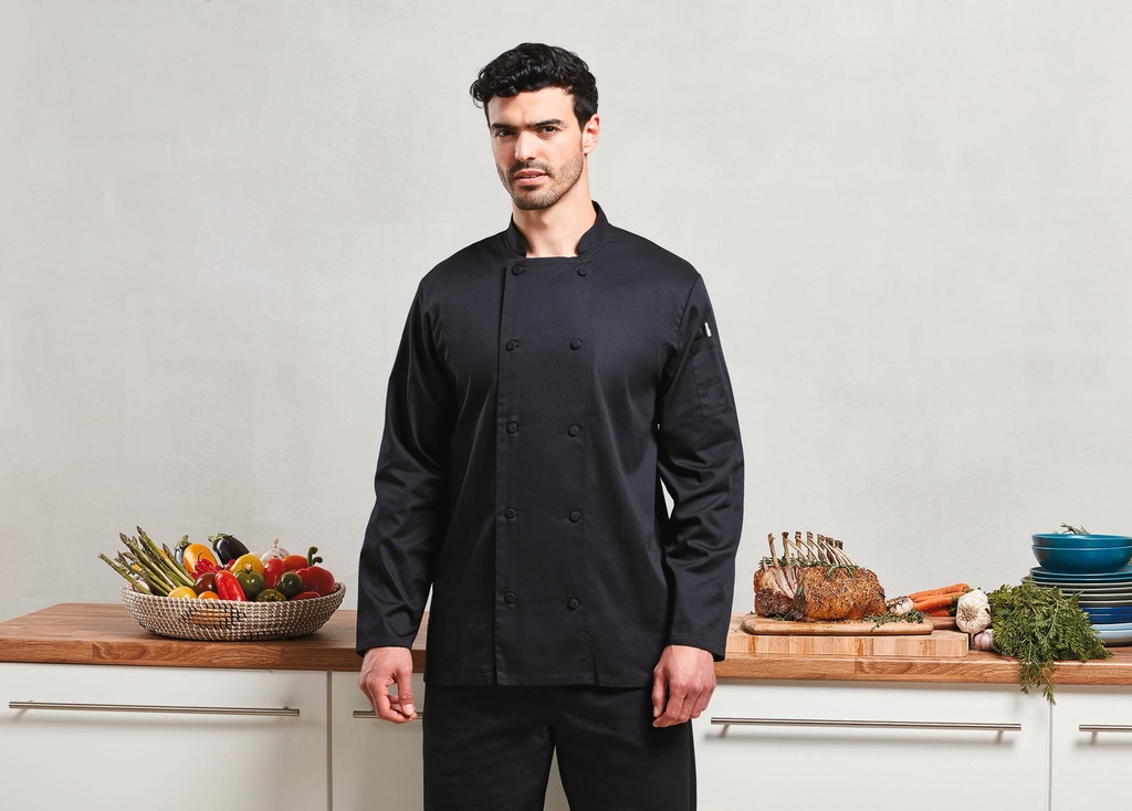 Veste chef cuisinier manches longues Coolchecker® (XS)