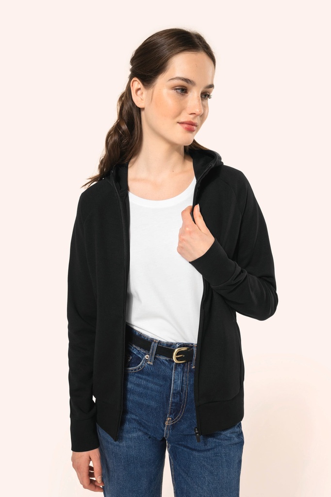 Veste zippée à capuche femme (XS)