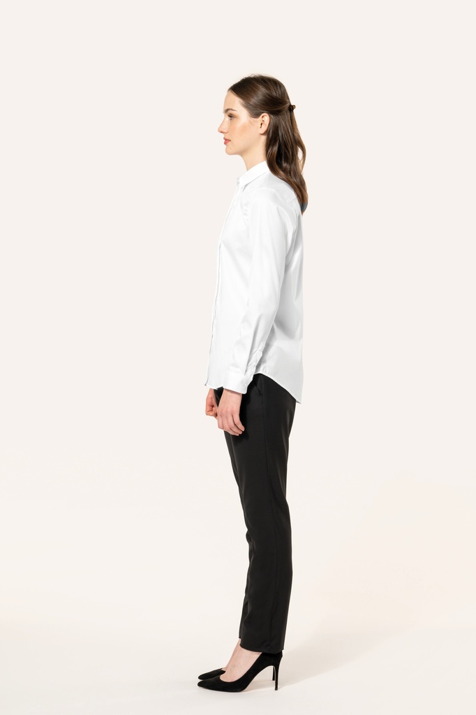 Chemise twill manches longues femme (XS)