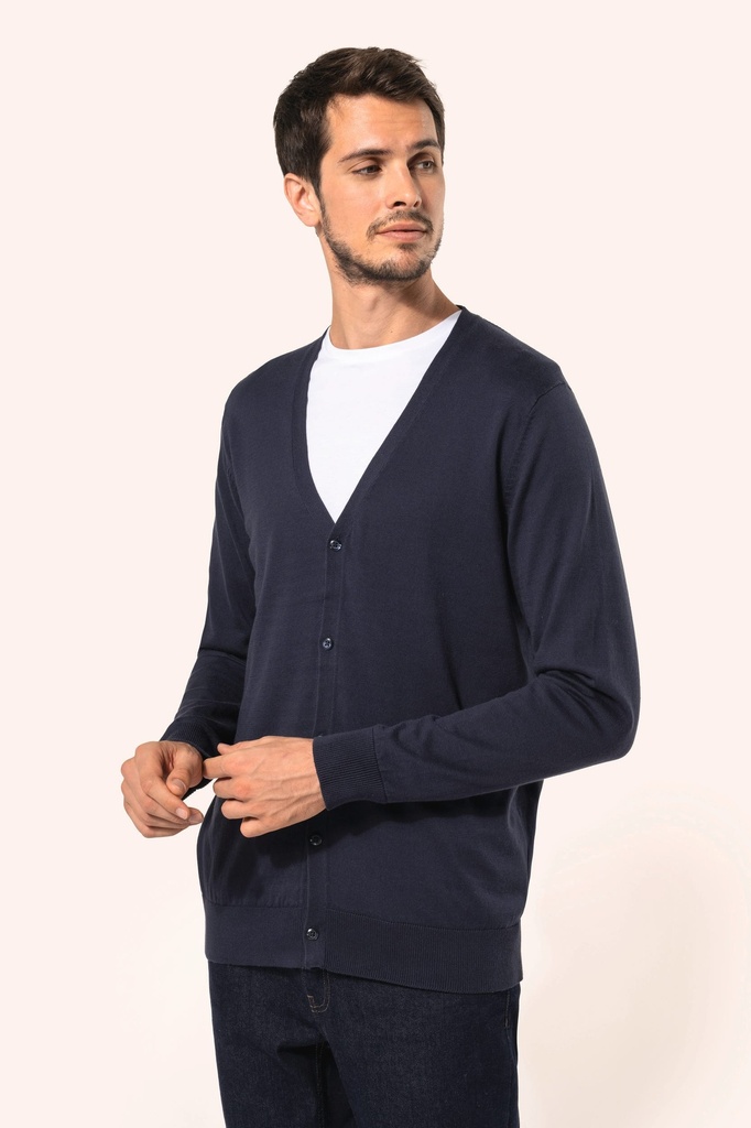 Cardigan Supima® homme (S)