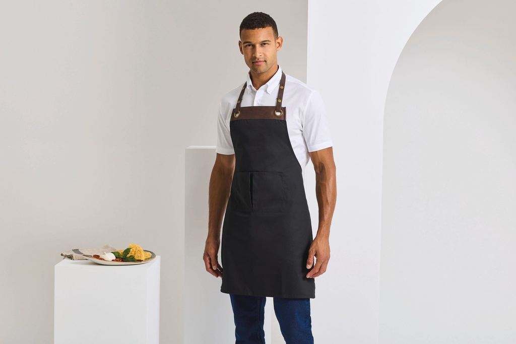 [PR123] Tablier à bavette Espresso