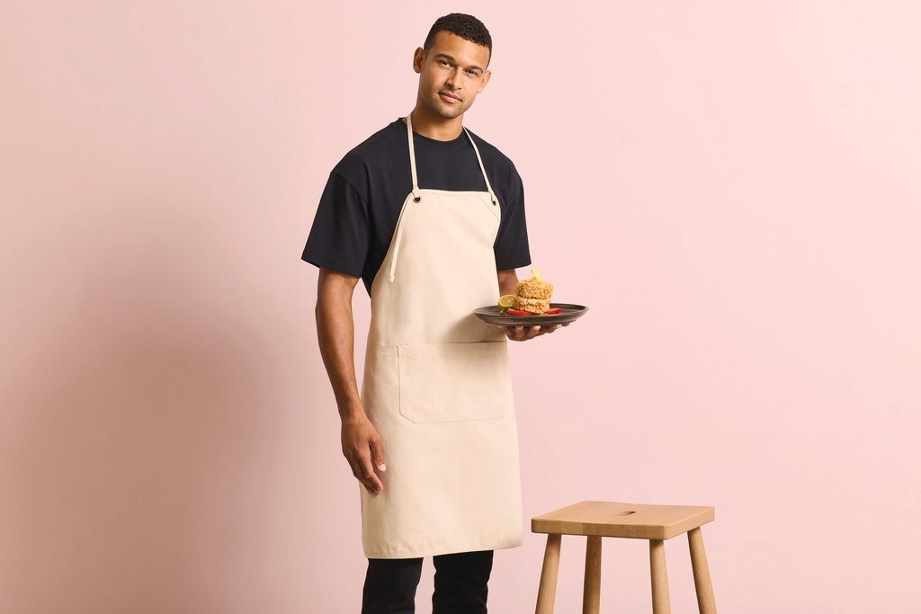 [PR181] Tablier en toile à double poche Artisan's Choice