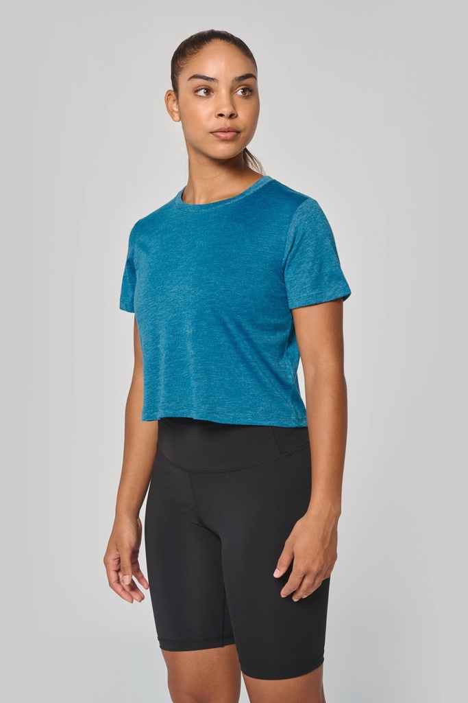 Crop top triblend femme (XS)