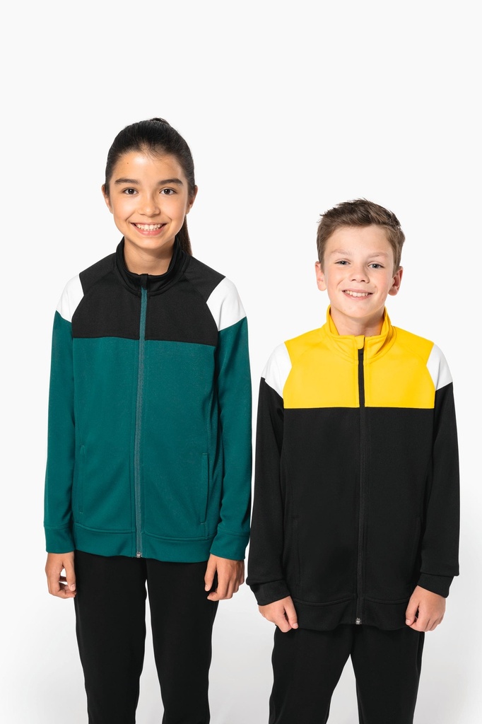 Veste de survêtement zippée enfant (12/14 ans)