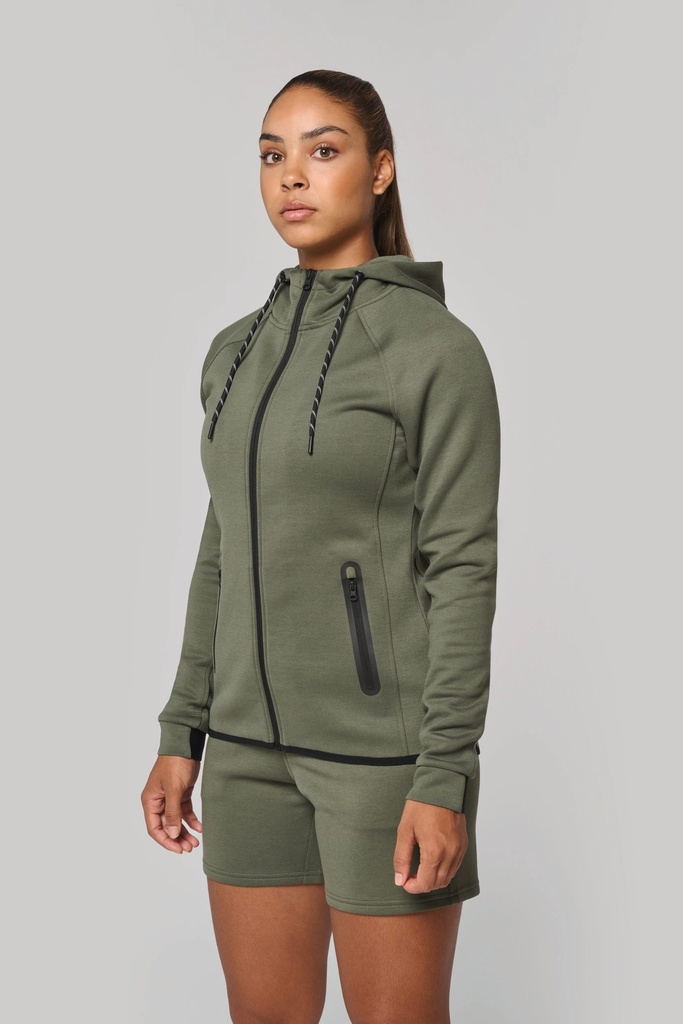 Veste à capuche performance  femme (XS)