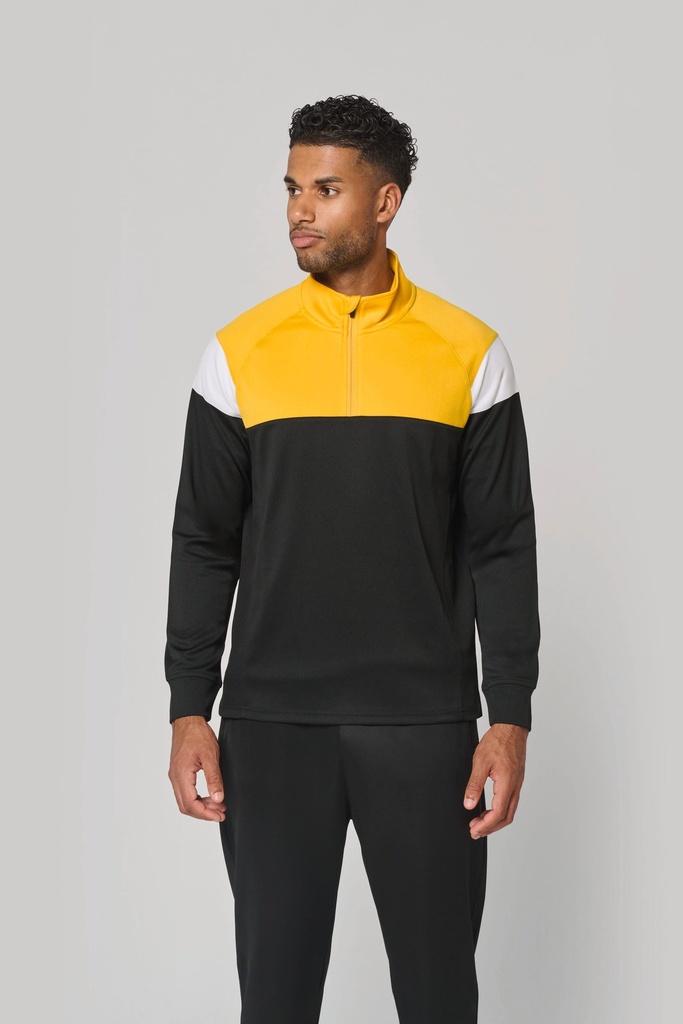 Sweat d'entrainement 1/4 zip unisexe (XS)