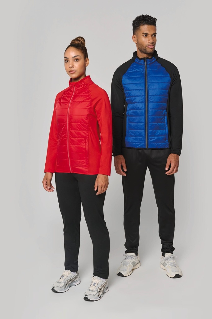 Veste sport bi-matière unisexe (XS)