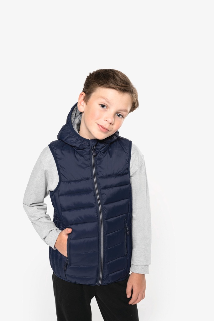 Bodywarmer à capuche enfant (12/14 ans)
