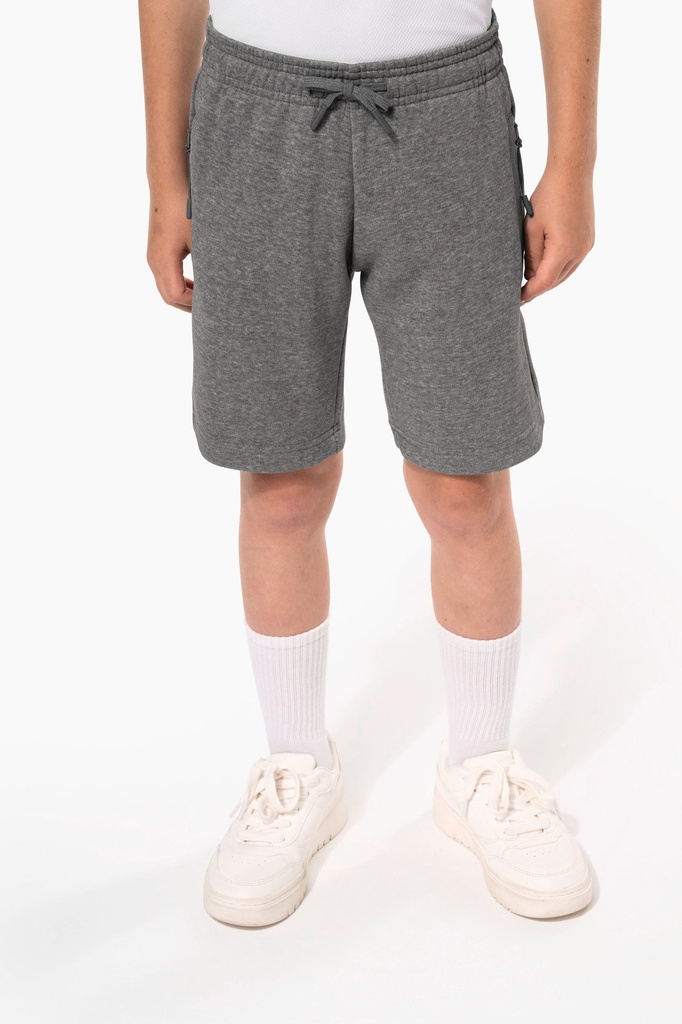 Bermuda molleton multisports enfant (12/14 ans)