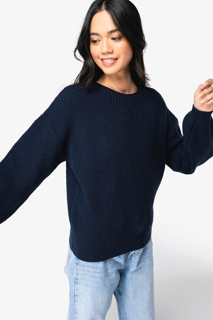 Pull écoresponsable en laine mérinos femme (S)