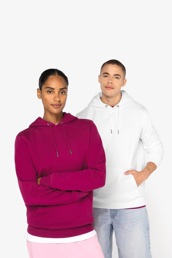 Sweat-shirt écoresponsable à capuche unisexe (XXS)