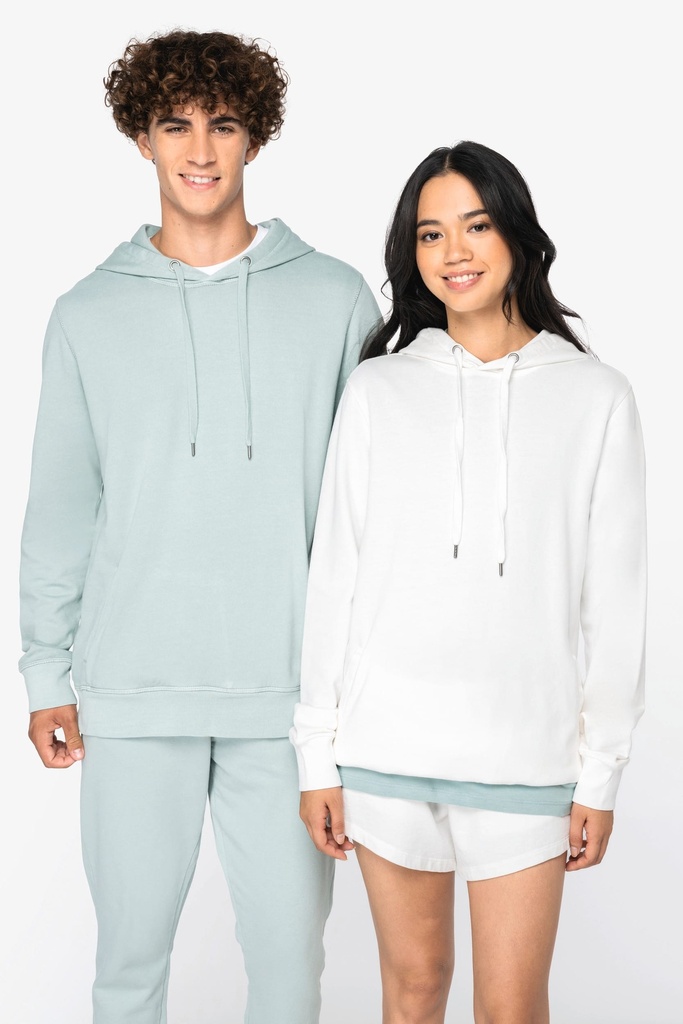 Sweat-shirt écoresponsable à capuche French Terry unisexe (XXS)