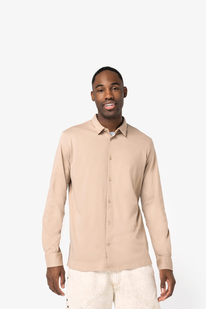 Chemise écoresponsable en jersey homme (S)