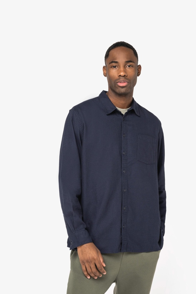 Chemise écoresponsable en flanelle homme (S)