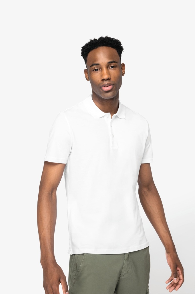 Polo en jersey écoresponsable homme (S)